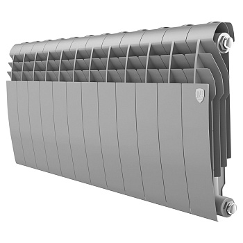 Биметаллический радиатор ROYAL THERMO Biliner 350/Silver Satin 12 сек.